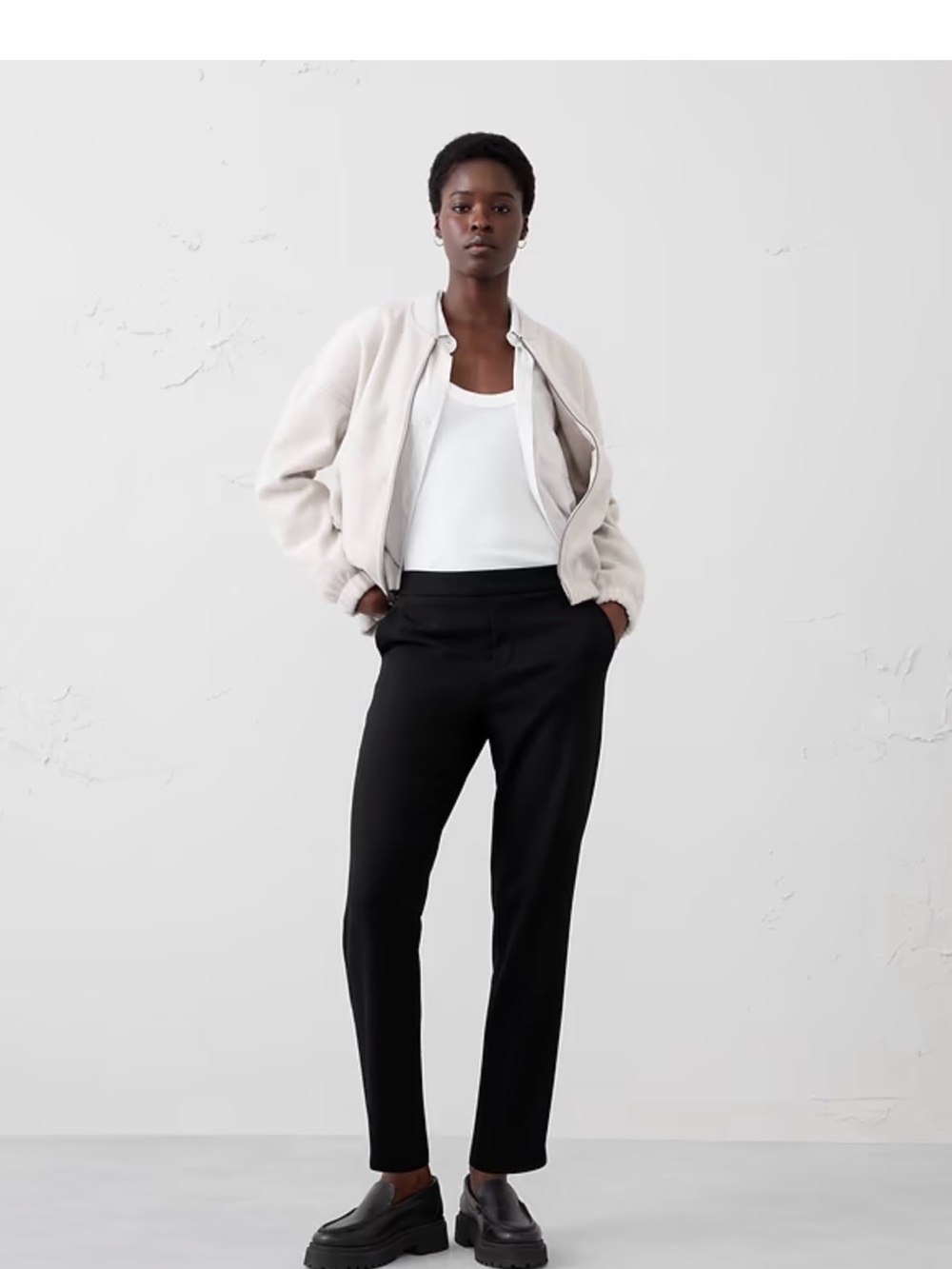 Banana Republic Hayden Women’s Black Tailored Pants